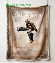 Balenciaga Throw Blankets